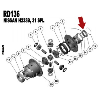 ARB Air Locker RD136 pressure ring | Szekla4x4 - 4x4 store